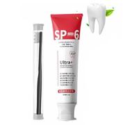 Sp-6 Ultra Whitening | Probiotic Whitening Toothpaste | Fresh Breath Deep Cleaning Care (Red)