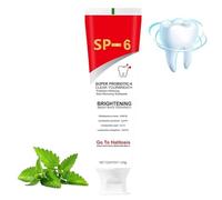 SP-6 Ultra Whitening Toothpaste 120G,Toothpaste Sp-6 Brightening,Deep Cleaning Oral Care Toothpaste,Probiotics Bright White Toothpaste
