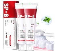 Sp-6 Ultra Whitening Toothpaste, Upgraded Sp-4 Ultra Whitening, Sp 6 Toothpaste, Pasta De Dientes Sp-6, Sp 6 Ultra Whitening (2PCS)