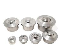 SP-8/12/15/22/25 Precision Universal Ball Bearingcasters/Wheel Scroll Flexible Transmission Systefurniture Wheel 1Pcs(SP-12)
