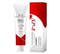 SP-8 Probiotic Whitening Toothpaste for Teeth Whitening and Gum Health, Daily Deep Clean & Stain Removal, F-resh Breath