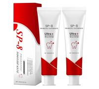SP-8 Toothpaste, 120 g x 2 Pieces Sp-8 Probiotic Toothpaste, SP-8 Whitening Toothpaste, Fresh, Breathing Teeth Whitener, Complete Dental Care (120 g x 2 Pieces)