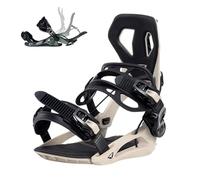 SP- Automatic Snowboard Bindings Model Base+ Multientry Size L Foot 43-45 EU 8-12 US for Men. Fixation snow Beige Freestyle Freeride Size Flow Salomon Burton Union Supermatic step on