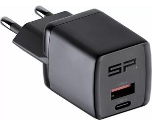SP CONNECT Mobile Phone Wallcharger EU Black USB A Socket USB-C 220V 1A 52837