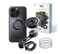 SP Connect Moto Bundle with Anti Vibration Module | SPC+ | Compatible with iPhone 15 Pro Mobile Phone Holder for Motorcycle Bike Moped Scooter | Gadget Holder for Sat Nav