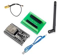 SP-Cow ESP32 antenna ESP32-DevKitC core board for ESP32 Development Board ESP32-WROOM-32U for Arduino with a breakout board, a data cable and 2.4GHz Antenna