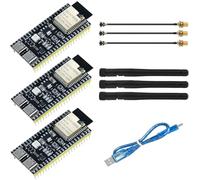 SP-Cow ESP32-S3 DevKitC-1 Development Board, WROOM-1-N16R8, Dual Type-C with CH343, 16MB Flash & 8MB OPI PSRAM, WiFi & Bluetooth Module with External High-Gain Antenna, 3-Pack