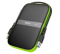 SP Silicon Power 2TB Rugged Portable External Hard Drive Armor A60 Shockproof USB 3.1 Gen1 for PC Mac Xbox and PS4 Black