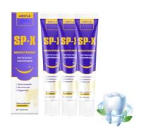 Sp-X Toothpaste, Refreshing with Hydroxyapatite, Nicotinamide and Probiotics, 300% Enamel Repair & Microbial Balance, Fresh Breath Daily Care Cleaning (3)
