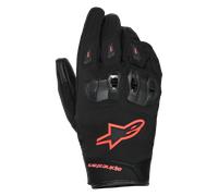 Alpinestars SP X Z WP waterproof Motorcycle Gloves, black/neon red, size 2XL