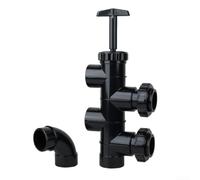 SP0410X502S Pool Filter Backwash Valve Compatible with for Hayward Pro Series - Heavy Duty Slide Valve Assembly for Sand Filters with Sight Glass & 2 Inch Socket Plumbing