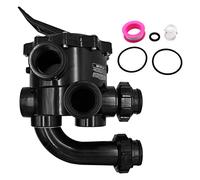 SP0715XR50 Control Valve Replacement for Hayward Pro Series Vari-Flo Control Valve 2-Inch.（Black）