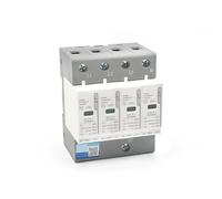 SP1 Surge Protective Device SPD Arrester Low Voltage House 1/2/3/4 Pole Surge Protection AC385V 20ka~40KA 60KA 80KA 100KA 1Pcs(Grey(NEW),AC_30-60KA_2P)