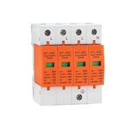 SP1 Surge Protective Device SPD Arrester Low Voltage House 1/2/3/4 Pole Surge Protection AC385V 20ka~40KA 60KA 80KA 100KA 1Pcs(Orange,AC_30-60KA_4P)