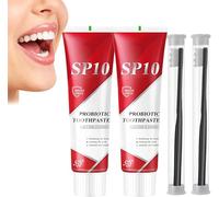 Sp10 Probiotic Toothpaste, Sp 10 Probiotic Toothpaste Whitening, Sp10 Ultra Whitening Toothpaste, Dental Sp-10, Deep Cleansing, Freshen Breath (2)