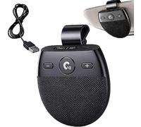SP11 Car Sun Visor Bluetooth Hands Free Speakerphone, Front Buttons (1PCS) | Bluetooth Car Speakerphone with Voice Prompt and Volume Controls, Long Standby with Visor Clip, For Driving