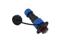 SP16 Square Connector 2/3/4/5/6/7/8/9 Pin IP68 Power Cable Male And Female Socket 1Pcs(Square 4P)