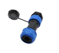 SP20 corrugated pipe IP68 waterproof connector 2/3/4/5/6/7/9/10/12/14Pin plug power cable connector IDGTTLDF(9 pin)