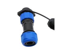 SP20 corrugated pipe waterproof connector 2 hole socket 2 pin 3/4/5/6/7/9/12/14Pin IP68 IDGTTLDF(6 pin)