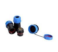 Hilitand SP21 IP68 2/3 /4/5 /7/9 /12pin Waterproof Aviation Plug Socket Cable In-line Connector(12 PIN)