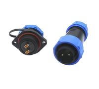 SP2110 Connector SP21 Flange 2/3/4/5/7/9/12 Pin Power Cable Connector IP68 Male And Femal Socket 1Pcs(2P)