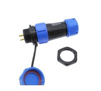 SP2110 SP2112 back nut waterproof connector SP21 2pin 3pin 4pin 5pin 7pin 9pin 12 pin IP68 connectors plug and socket IDGTTLDF(4 pin)