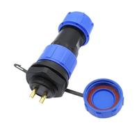 SP2110 SP2112 Connector Back Nut SP21 2pin 3pin 4pin 5pin 7pin 9pin 12 Pin IP68 Connectors Plugs And Socket 1Pcs(4 pin)