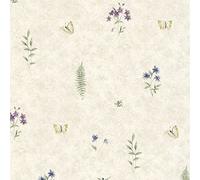 SP21157 - Kitchen Style 2 Floral Beige Blue Cream Green Yellow Galerie Wallpaper