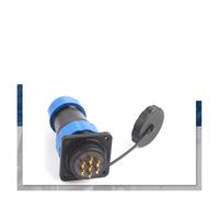 SP28 Square With Hole Industrial Aviation Plug and Socket Connector 2/3/4/5/6/7/9/10/12/14/16/19/22/24/26 Pin IDGTTLDF(SP28-7S)