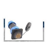 SP28 Square With Hole Industrial Aviation Plug and Socket Connector 2/3/4/5/6/7/9/10/12/14/16/19/22/24/26 Pin IDGTTLDF(SP28-12S)