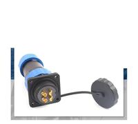 SP28 Square With Hole Industrial Aviation Plug and Socket Connector 2/3/4/5/6/7/9/10/12/14/16/19/22/24/26 Pin IDGTTLDF(SP28-4S)