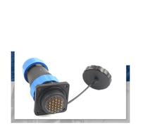SP28 Square With Hole Industrial Aviation Plug and Socket Connector 2/3/4/5/6/7/9/10/12/14/16/19/22/24/26 Pin IDGTTLDF(SP28-24S)