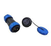 SP28 Straight IP68 Connector 2 Pin 3/4/5/6/7/9/10/12/14/16/19/22/24/26Pin Threaded Socket 1Pcs(16P)