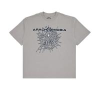 Sp5der Arach NY Phobia T-Shirt 'Grey' 2406-1SS240103ANPT-GREY M