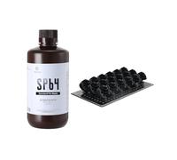SP64 Standard Pro 3D Resin: RESIONE 3D Printer Resin with Matte Finish and Sharp Details - Low Shrinkage Deformation Photopolymer Resin for Miniatures, Large-scale Static Figurines (Black)