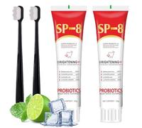 SP8 Pasta Dental Probiótica Blanqueadora, Sp-8 Probiotic Toothpaste Whitening, Pasta de Dientes Sp-8, Deep Cleaning Care Toothpaste, 120g (2sets)
