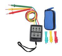 SP8030 3 Phase Rotation Meter, Phase Sequence Tester, AC 60-600V Portable Industrial Rotation Tester with LED and Buzzer Indication for Electricians