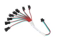 SP901E LED Pixel Signal Amplifier - Enhance Your Addressable LED Strip and Dream Color Programmable LED Matrix Panel Experience (1 TO 8 Amplifier (With IC))