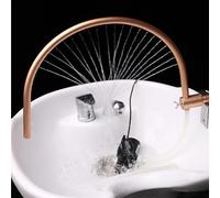 Spa Basin Faucet with Adjustable Water Circulation Head for Scalp Care and Hair Washing - Perfect for Salon and Massage Use