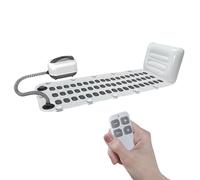 Spa Bath Mat, Air Bubble Massage Mat, Full Body Whirlpool Mat with Pillow & Anti-slip Suction Cups, Portable Remote Control Bubble Bath Massager with 6 Speed Bubbles for Home Relaxation