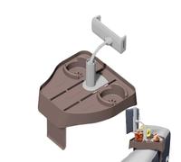 Spa Beverage Tray - Universal Cup, 2 Slot Holder, Convenient Bath Edge Holder for Pool Relaxing Place, Lightweight Shower Room Storage Unit |