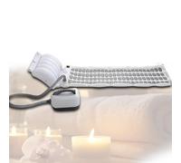 Spa Bubble Bath Massager Mat Electric Bubble Bath Mat for Bathtub Full Body Massage Mat with Pillow Air Pump and Easy Remote