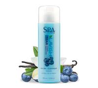 SPA by TropiClean Dog Tear Stain Remover Grooming Supplies - Cleansing - Soothes, Exfoliates, Hydrates - For Dogs and Cats - Oatmeal and Blueberry, 236 ml