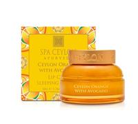 Spa Ceylon Ceylon Orange with Avocado Lip Care Sleeping Masque | Overnight Lip Treatment with Vitamin C | Moisturizing & Lip Repair, 50g