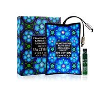 SPA CEYLON Frankincense Kay Lime, Aromaveda Sachet, Exotic Aromatherapy Bag, Healing, Uplifting Aroma, Suitable for Pillows, Linen, Drawers, Wardrobes, Suitcases