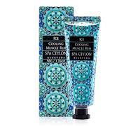 Spa Ceylon ICE Cooling Muscle Rub | Naturally Soothe | Natural Rub-On Treatment & Massage Therapy Balm | with Peppermint, Spearmint, Olive | 50g