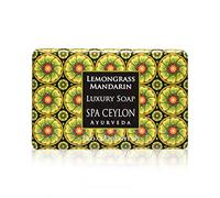 SPA CEYLON LEMONGRASS MANDARIN Luxury Soap | Natural Cleanser | Lemongrass & Mandarin | Hydrating | Suitable for all skin types