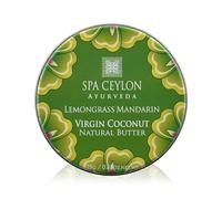 Spa Ceylon LEMONGRASS MANDARIN Virgin Coconut Natural Butter | All Natural & Organic | Body, Face & Hair | 25g