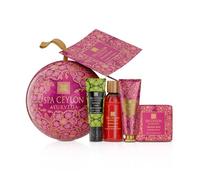 Spa Ceylon Orchid Paradise Island Treats Orchid Rose 4pc | Hand Cream 10g | Luxury Soap 50g | Hand & Body Lotion 30ml | Lip Balm 8g | Ideal for Beauty Gifts | Travel Set | Mini Skin Care Set