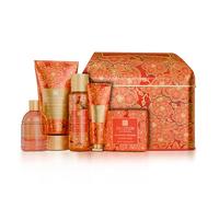 Spa Ceylon Orchid Paradise Pampering Set | Bath & Shower Gel 50ml | Hand & Body Lotion 60ml | Eau de Perfume 10ml |Luxury Soap 50g | Hand Cream 10g (5 Pcs, Mandarin Orchid)